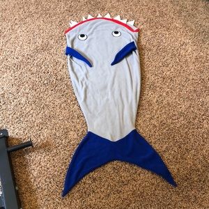 Shark Sleeper Blanket - little kid